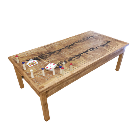 Coffee Table Cribbage Board