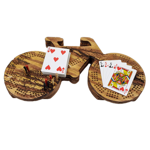 Deluxe Bicycle Cribbage Board