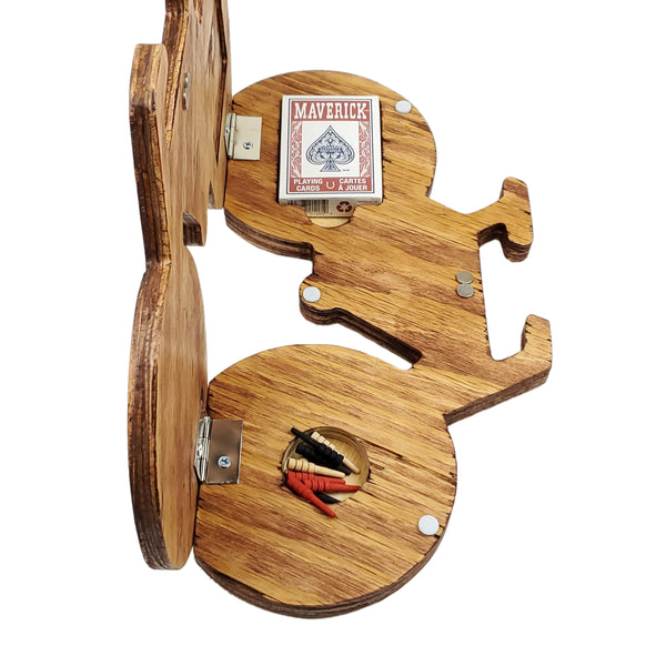 Deluxe Bicycle Cribbage Board