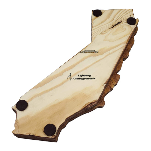 Deluxe California State Cribbage Board