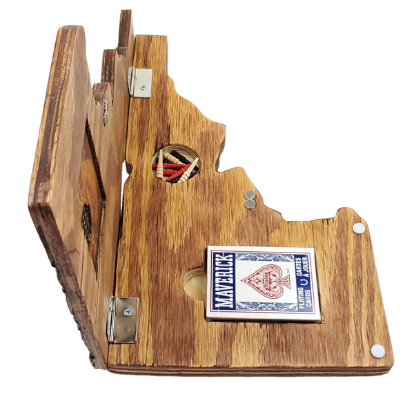 Deluxe Idaho State Cribbage Board
