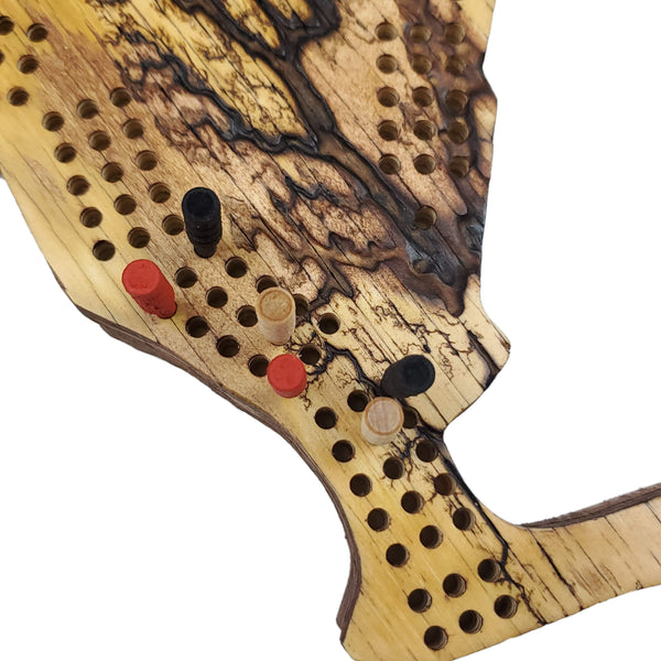 Deluxe New York State Cribbage Board