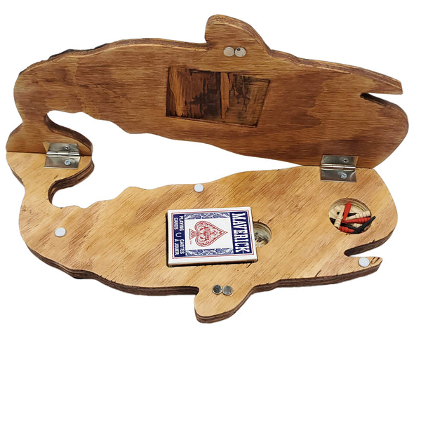 Deluxe Sperm Whale Cribbage Board